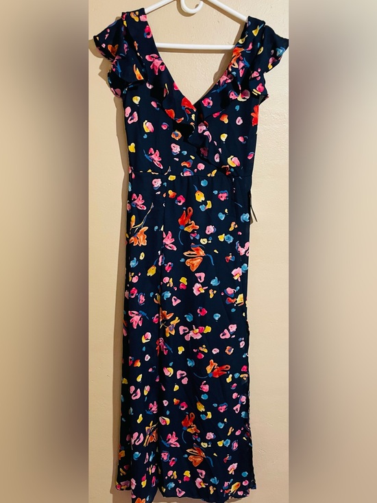 Nordstrom Dresses & Skirts - Nordstrom Navy Maxi Dress with Multicolor Floral Print